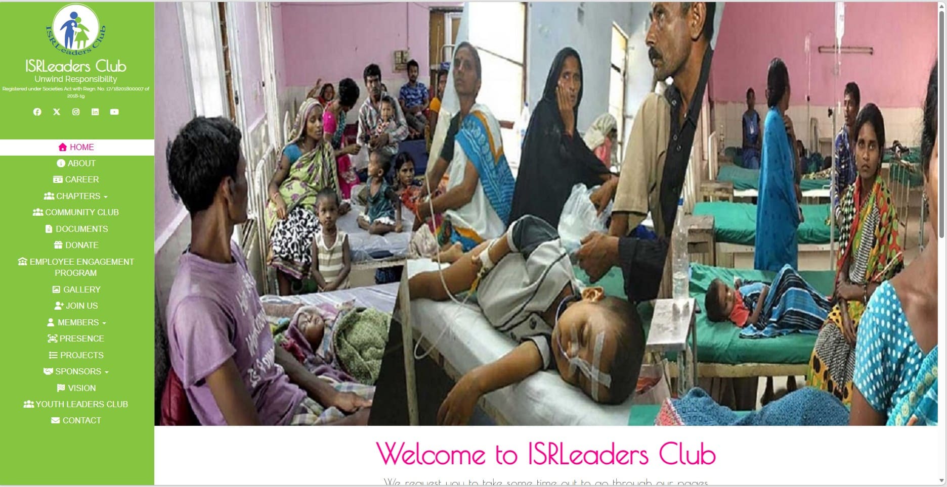 ISRLeaders Club Screenshot